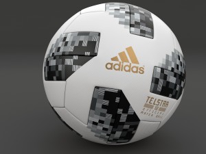 telstar ball adidas 3Dモデル