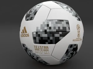 telstar ball adidas 3D Model