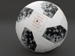 telstar ball adidas 3Dモデル