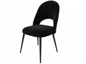 chair iris noir maisons du monde 3D Model