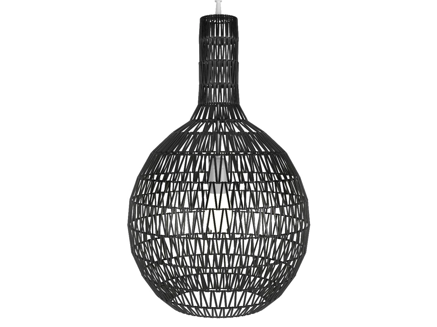 suspension lamp rodiarotin leroymerlin 3D Model .c4d .max .obj .3ds .fbx .stl .blend 