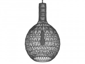 suspension lamp rodiarotin leroymerlin 3D Модель