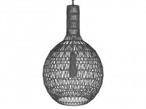 suspension lamp rodiarotin leroymerlin 3D Model