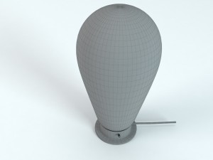 lamp bulbcuivre laredoute 3D 모델