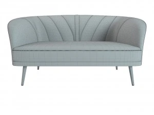 Sofa Bankett Modell Laredoute 3D Modell