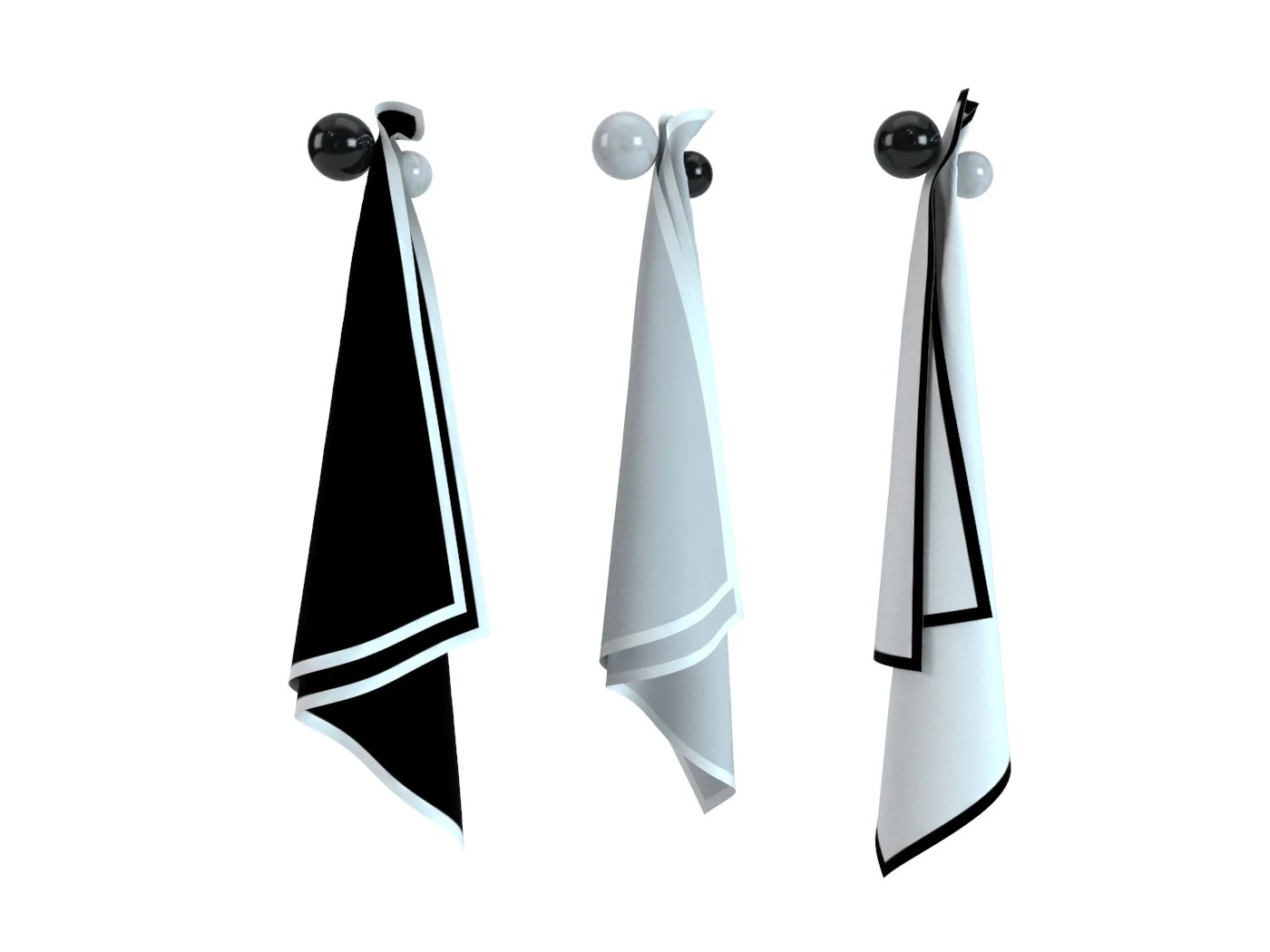 peg blanket americi laredoute 3d 3D Model .c4d .max .obj .3ds .fbx .stl .blend