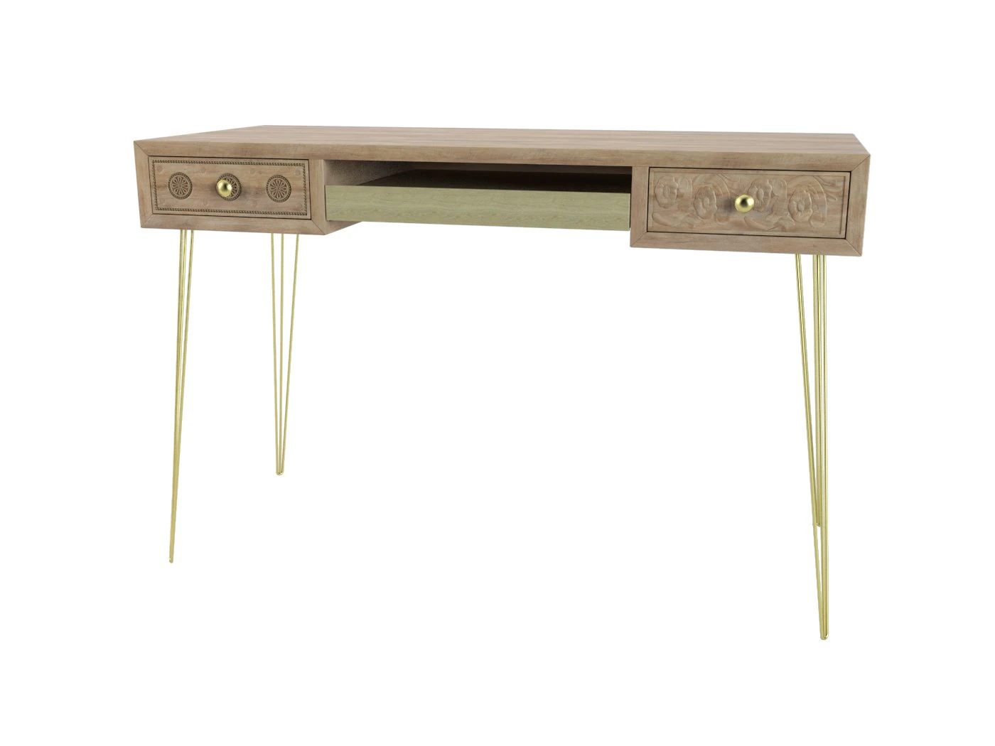 3d desk boheme chic le grenier de juliette 3D Model .c4d .max .obj .3ds .fbx .stl .blend 