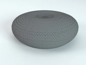 3d ikea stool alseda model 3D Model
