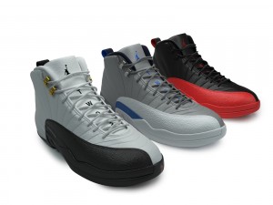 air jordan 12 retro nike Modello 3D