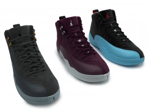 air jordan 12 retro nike 3D Model
