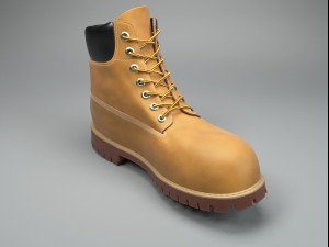timberland boot 3D Model