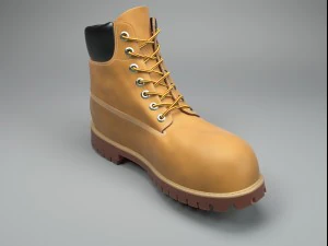 timberland boot 3D Model