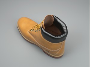 timberland boot 3D Model