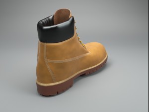 timberland boot 3D Model