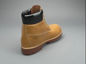timberland boot 3D Model