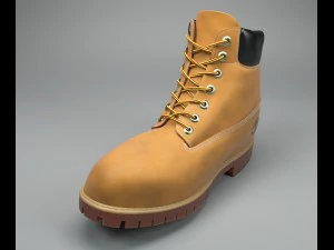 timberland boot 3D Model