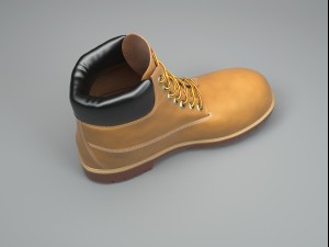 timberland boot 3D Model