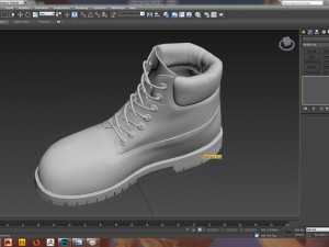 timberland boot 3D Model