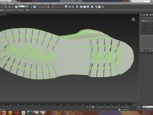 timberland boot 3D Model