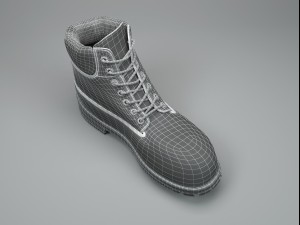 timberland boot 3D Model