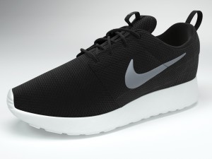 nike roshe one shoes Model 3D