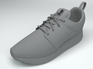 nike roshe one shoes Model 3D