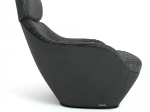 bergamote armchair and ottoman 3D Model