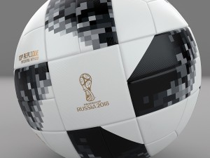 adidas telstar 18 world cup top replique 3D Model