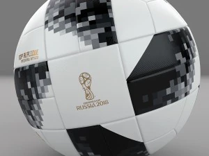 adidas telstar 18 world cup top replique 3D Model