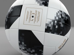 adidas telstar 18 world cup top replique 3D Model