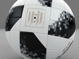 adidas telstar 18 world cup top replique 3D Model