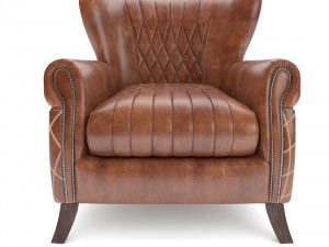 armchair vintage country 3D Model