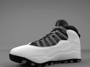 air jordan 10 retro nike 3D 모델