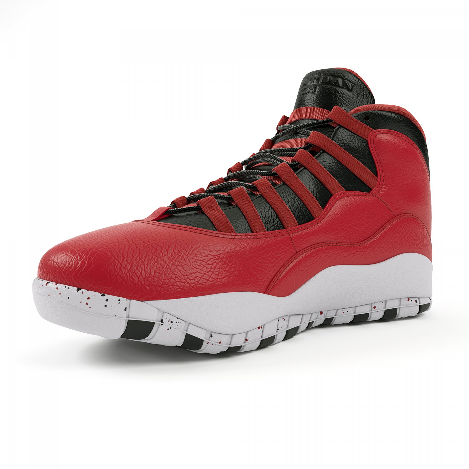 Air Jordan 10 Retro Nike 3D model