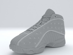air jordan 13 retro Model 3D