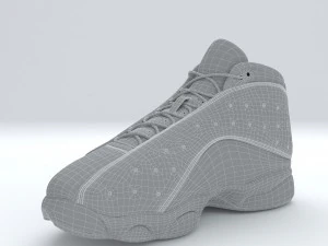 Air Jordan 13 ретро 3D Модель