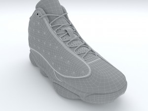 air jordan 13 retro 3D Model