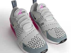 air max 270 nike pbr 3D Model