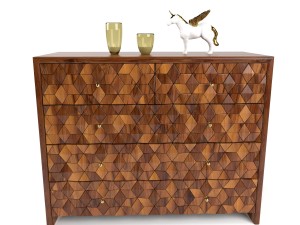 dresser mirage 5drw 3D 모델