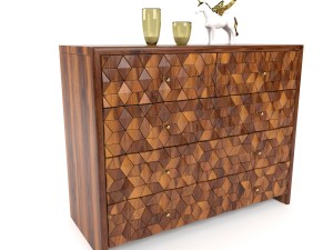 dresser mirage 5drw 3D Model