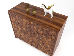 dresser mirage 5drw 3D Model