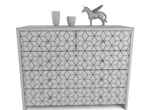 dresser mirage 5drw 3D Model