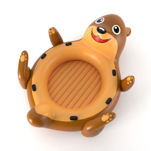 inflatable otter 01 Modello 3D .c4d .max .obj .3ds .fbx .stl .blend 