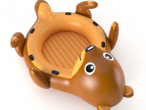 inflatable otter 01 Modello 3D