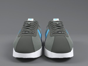 nike cortez basic nylon 3D Model
