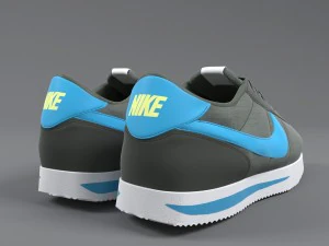 nike cortez basic nylon 3D Model