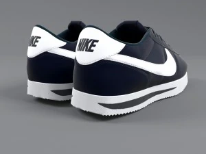 nike cortez basic nylon 3D Model