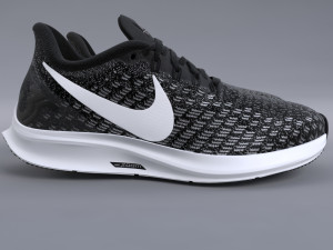 nike air zoom pegasus 35 pbr Modelo 3D