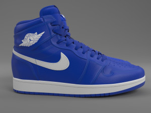 air jordan 1 retro high pbr 3D Model