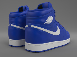 air jordan 1 retro high pbr 3D Model